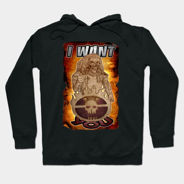 Immortan Joe Wants You! Hoodie by VintageGrim